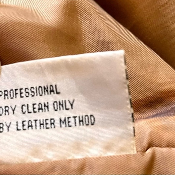 Green Fields Leather Suede Coat Size M Brown Australian Snaps Zipper Ties VTG - Picture 12 of 16